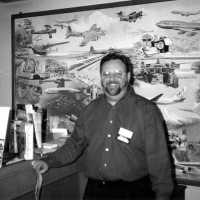 Patrick Harris, Past Director of Museum of the Oregon Territory. C): Copyright: None; Origsize: 3" x  5"; Origformat: Print-Photographic