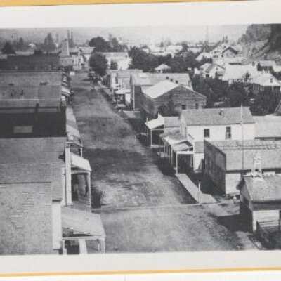 Oregon City 3rd and Main 1874