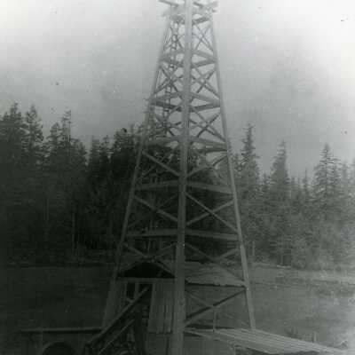Carver 1910-15 - Stone Home Oil and Gas Derrick