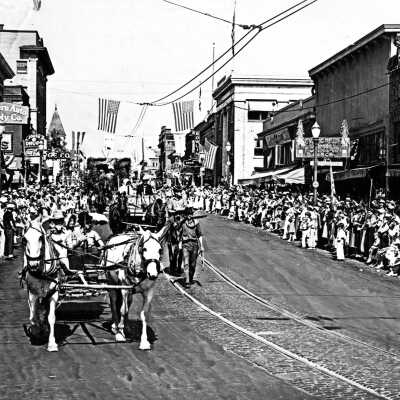 Oregon City Territorial Days Parade 1937