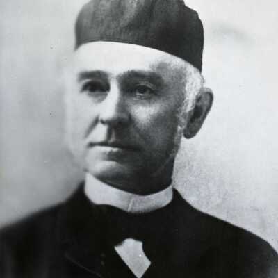 John C. Ainsworth, as Master of Multnomah #1 Masonic Lodge.