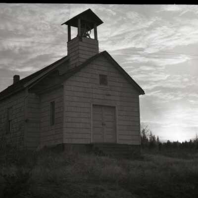 North Highland School 1949 - Front View.