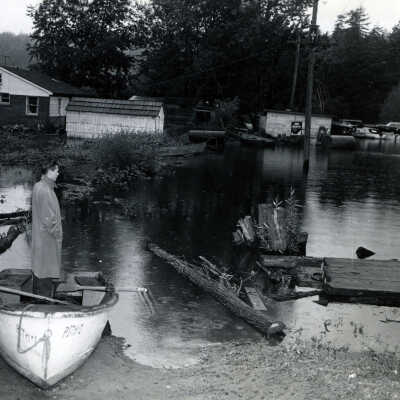 Milwaukie 1930s - Viewed from West Side of Willamette River.