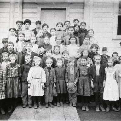 Carver School Students 1907 - Carver, Oregon