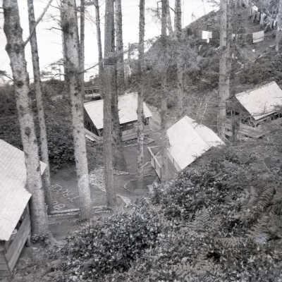 Bunyon Camp from Upper Trail