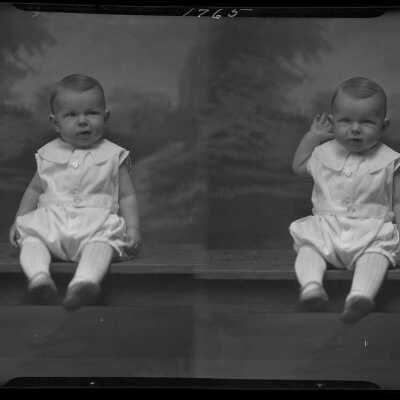 Photo of a child for Mrs. Norman Bullard - June 1930