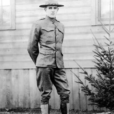 Ernest McFarlane in WWI Uniform.