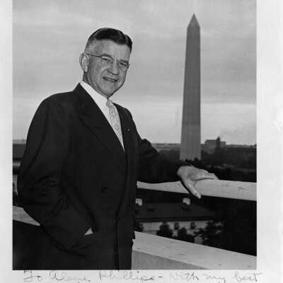 Douglas McKay, Secretary of the Interior.