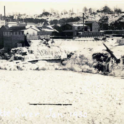 Willamette Falls Ice Storm 1930