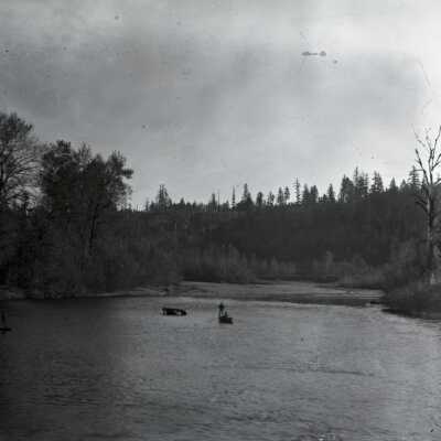 Fishing on the Clackamas River
