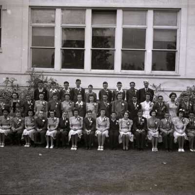 Canby Grade School 8th Grade Graduation - 1942 - Canby, Oregon