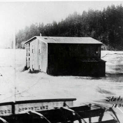 1890 Flood - "Station A" Power Plant