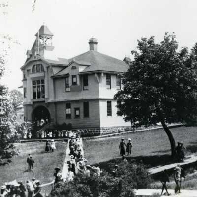 Barclay School 1895 - Oregon City, Oregon