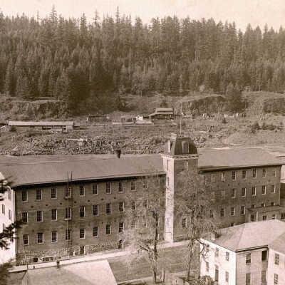 Oregon City Woolen Mill, 1874.