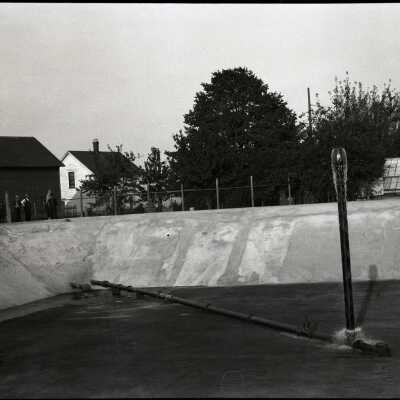 1st  Water at Reservoir-   E: Copyright: none; Origsize: 4 x 4.75; Origformat: Negative; Resolution: 800 DPI; Negno: 1