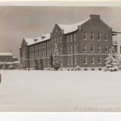 Fort Lewis Washington - Unknown Building - Winter - No Date