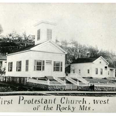 Oregon City Methodist Episcopal Church 1885
