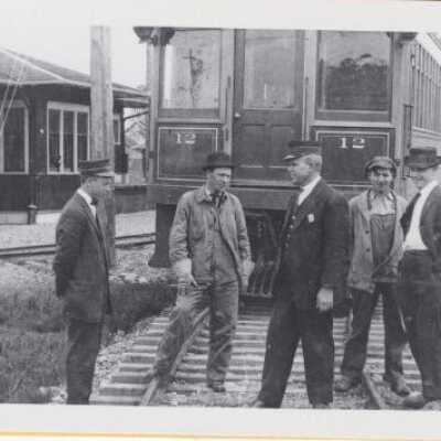 Mt Angel Station Willamette Valley Train 1923
