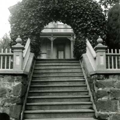 Stairway to Capp Apperson Home