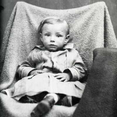 Willie Tull of Barlow at 4 Years of Age