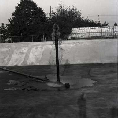 1st  Water at Reservoir-  F: Copyright: none; Origsize: 4 x 4.75; Origformat: Negative; Resolution: 800 DPI; Negno: 1