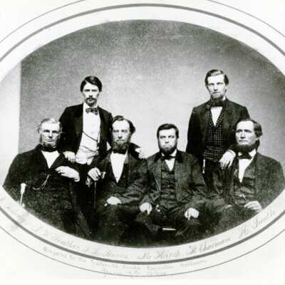 Delegates to National Union Convention. 1864.: Copyright: None; Origsize: 5" x 7"; Origformat: Print-Photographic