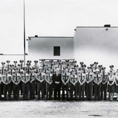 Clackamas County Jail - 1964 - After Funeral for Deputy Claire Petersen