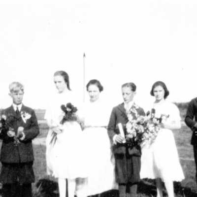 8th Grade Graduation, May 1922.