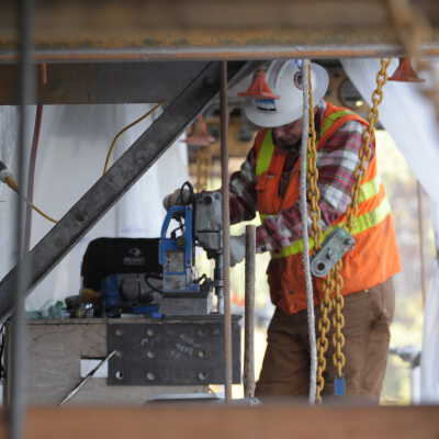 Oregon City Arch Bridge Restoration 2011