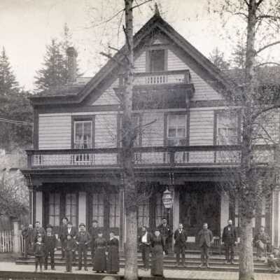 Cliff House Hotel, O.C.: Copyright: Clackamas County Historical Society; Origformat: Print-Photographic