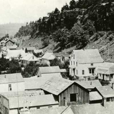 O.C. from Woolen Mill Tower, 1874.: Origformat: Print-Photographic