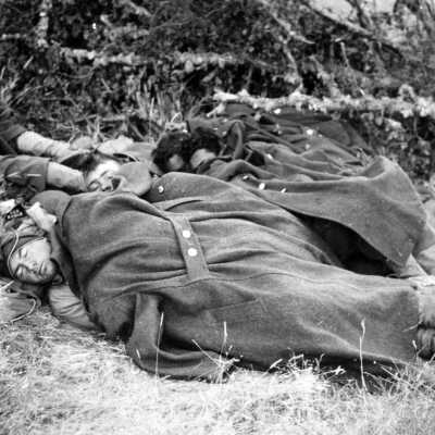 German Prisoners of War - WW II.
