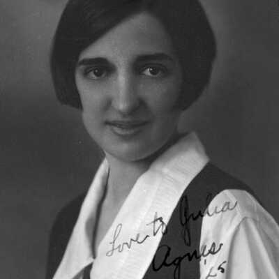 Agnes Petzold, Oregon City High School Class of 1925.