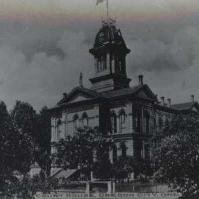 Clackamas County Court House - 1900