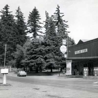 Redland Store, 1966.: Origsize: 3" x 5"; Origformat: Print-Photographic