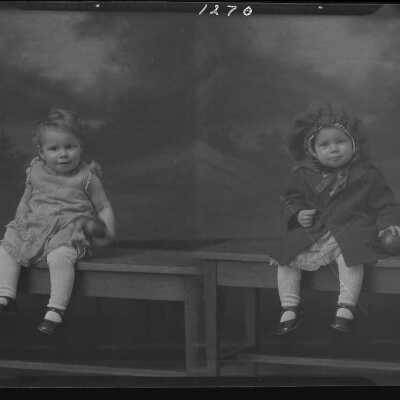 Photograph of a Child for Russell Murphy - November 1929 - Negative
