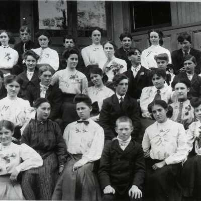 Barclay School Students 1907 - Oregon City