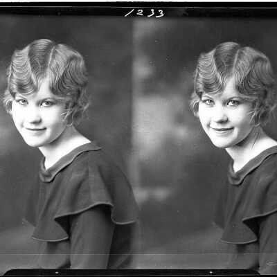 Photograph of a Woman for Fred Singleterry - November 1929