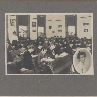 Talbert, Mary in classroom