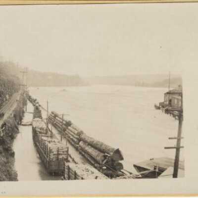 Canemah Walkway and Road 1923