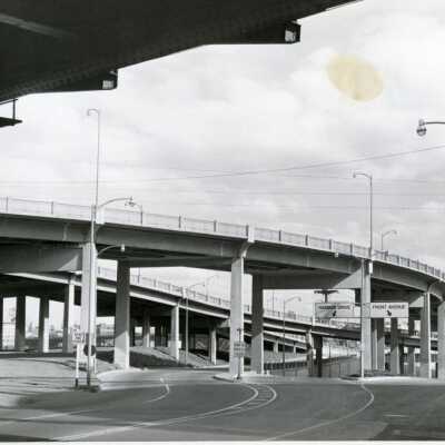 Under Steel Bridge, 1950s: Origformat: Print-Photographic