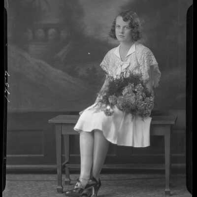 Photo of a Female for George F Wischow - May 1930