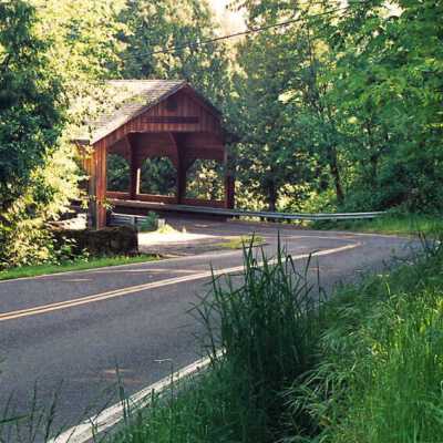 Cedar Crossing Covered Bridge. 1980s.: Copyright: Clackamas County Historical Society; Origformat: Other