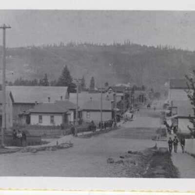 Oregon City 1897 - 7th Street View from Jackson Street
