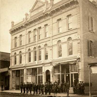 Electric Hotel in Charman Building - 1892 - 411 Main Street, Oregon City, Oregon