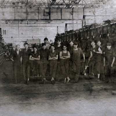 Woolen Mill, 1910: Copyright: None; Origsize: 5"x7"; Origformat: Print-Photographic