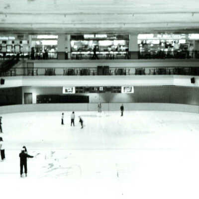 Ice Rink, Clackamas Town Center. .shortly after opening.1981