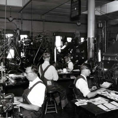 Newspaper Linotype