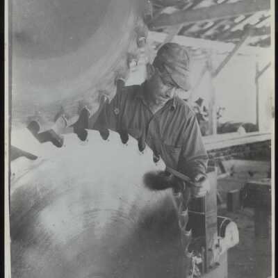 Frank Ott, Jr - 1970 - Sawmill on Mather Road Sunnyside