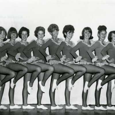 O.C. High School Majorettes, 1960s.: Origformat: Print-Photographic